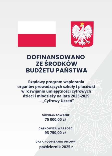 Rządowy program wspierania organów prowadzących   w rozwijaniu umiejętności cyfrowych dzie