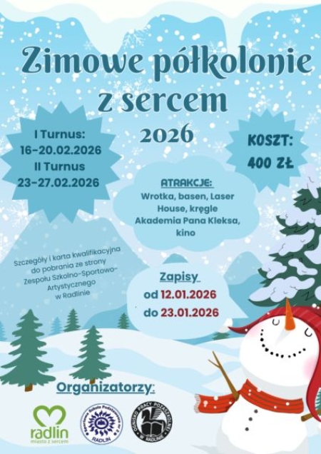 Zimowe półkolonie z sercem